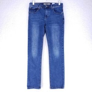 Penguin Munsingwear Original Straight Jeans Women Size 16 Mid Rise Denim Pants